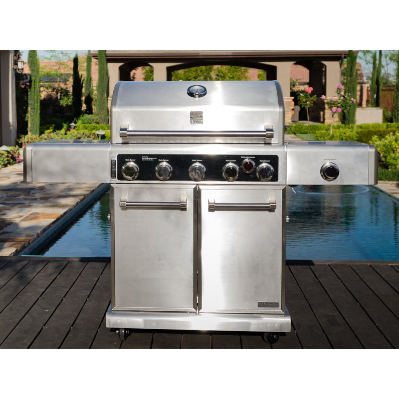 Kenmore Elite 5Burner Liquid Propane Gas Grill Wayfair